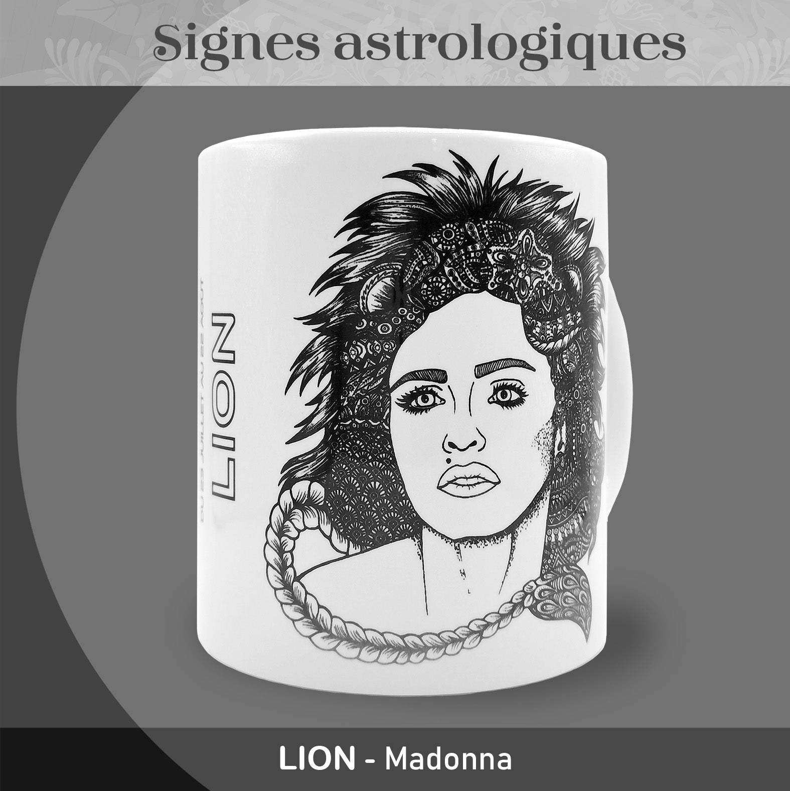 Mug "Lion" - Collection "Signes astrologiques"