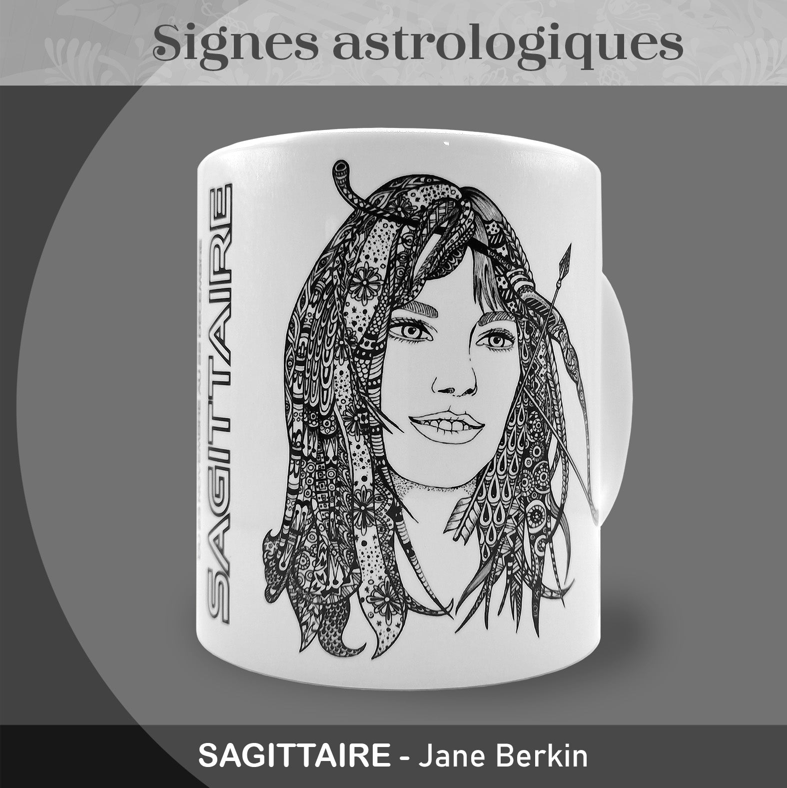 Mug "Sagittaire" - Collection "Signes astrologiques"