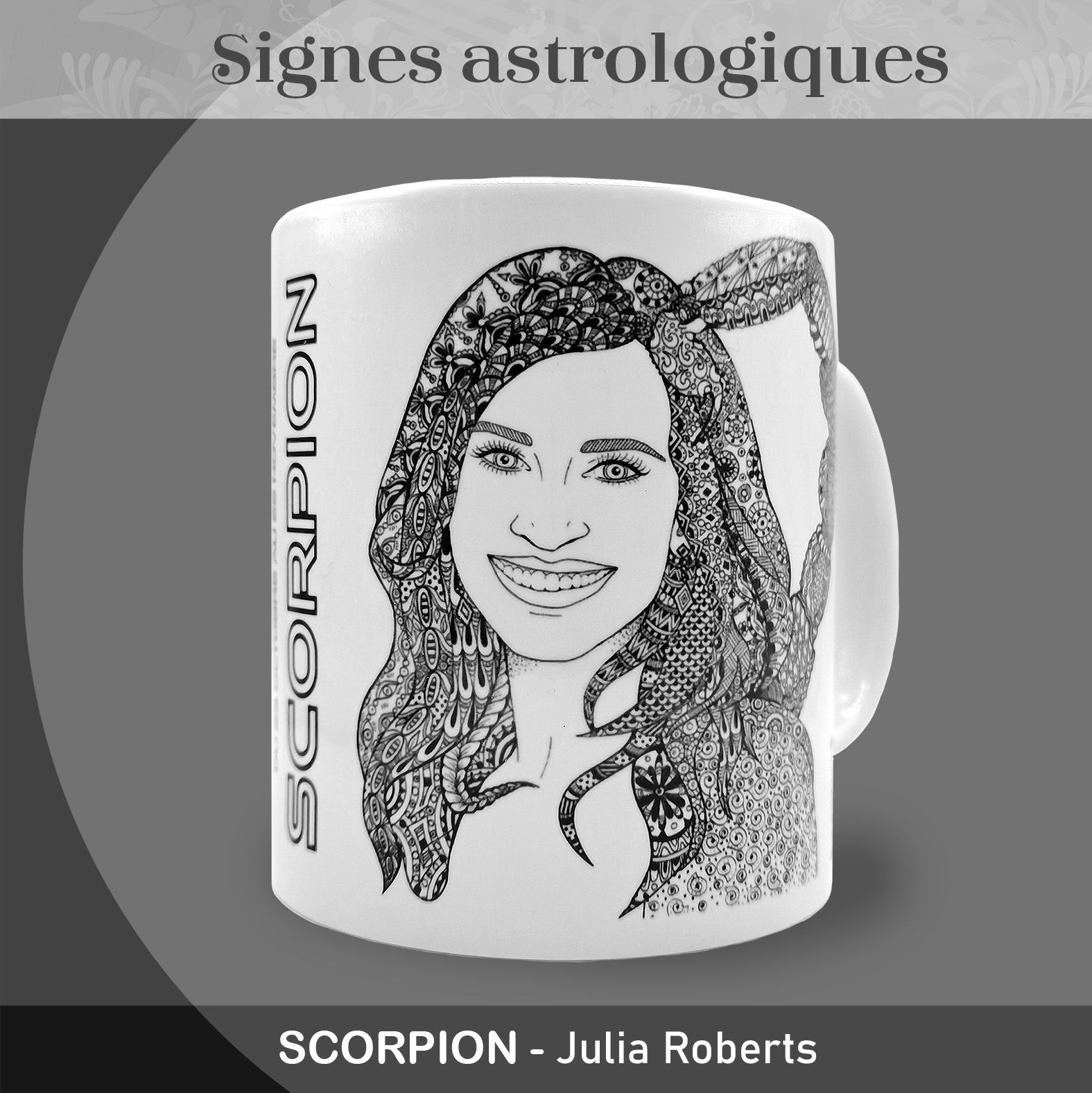 Mug "Scorpion" - Collection "Signes astrologiques"