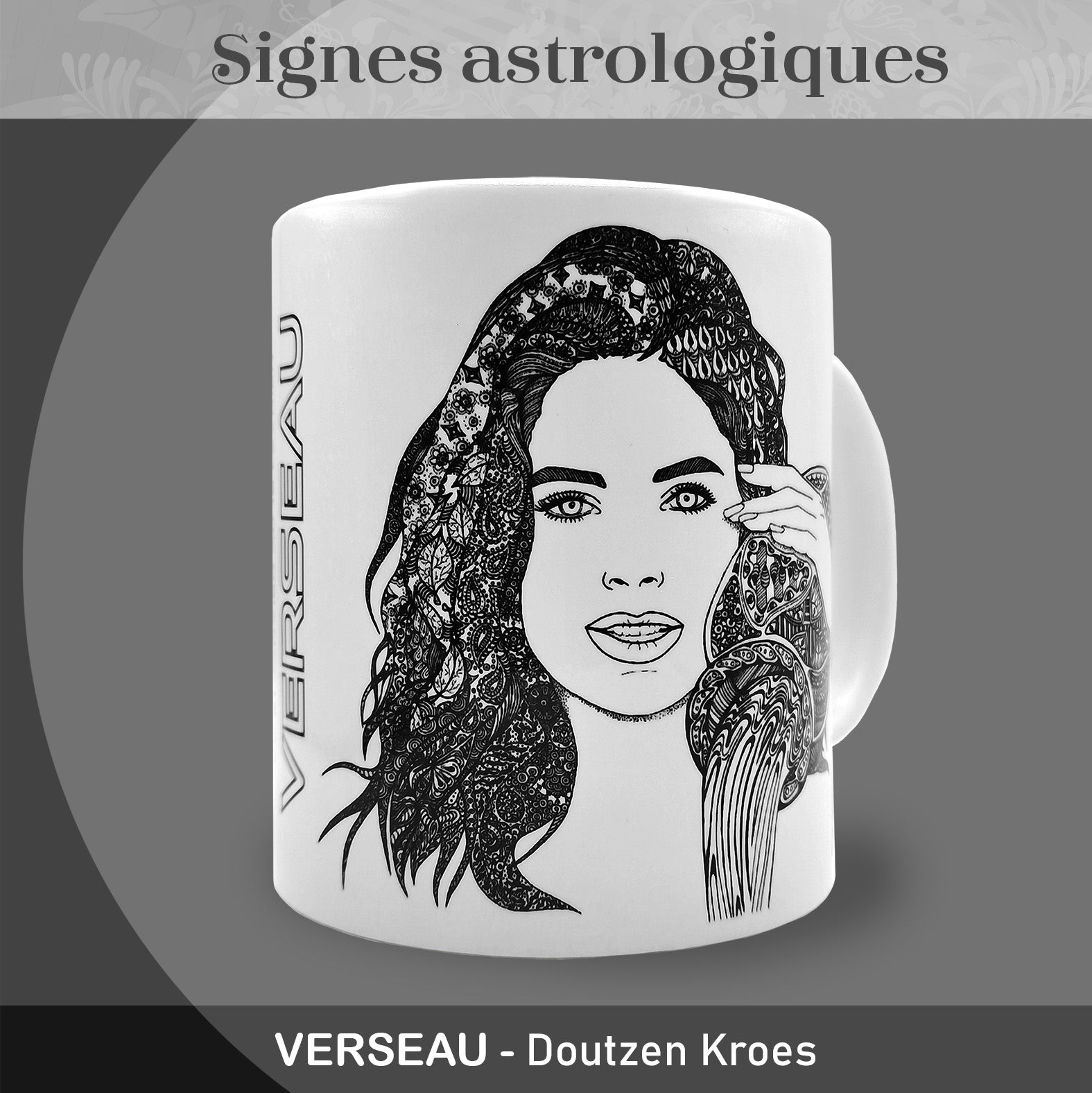 Mug "Verseau" - Collection "Signes astrologiques"