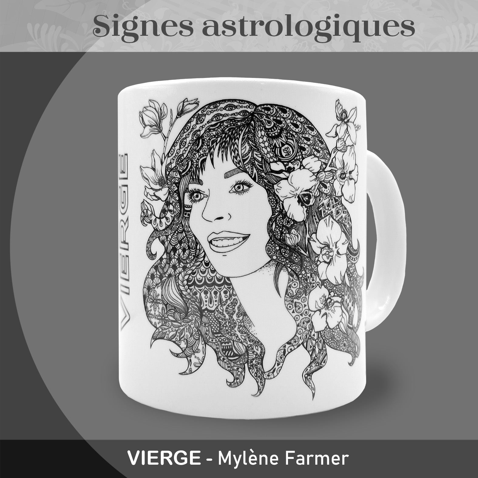 Mug "Vierge" - Collection "Signes astrologiques"