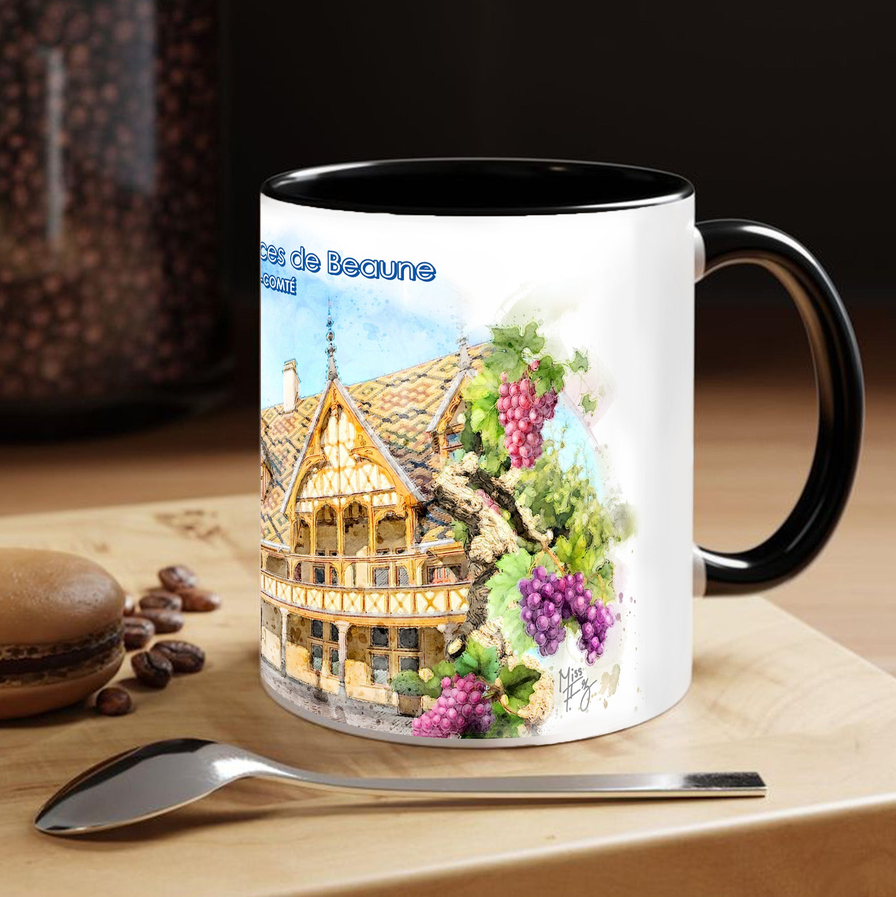 Mug - Hôtel-Dieu des Hospices de Beaune - Collection "France Tourisme"