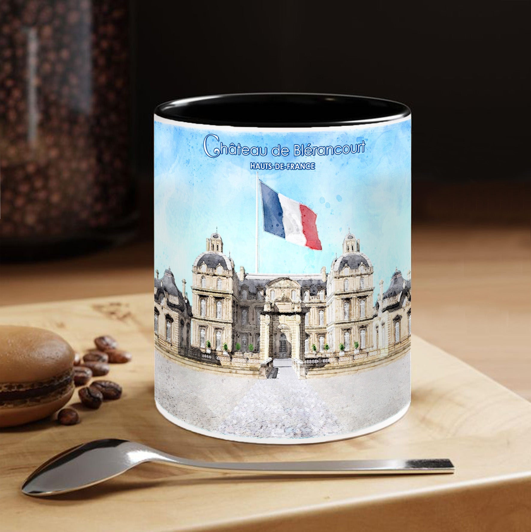 Mug - Château de Blérancourt - Collection "France Tourisme"