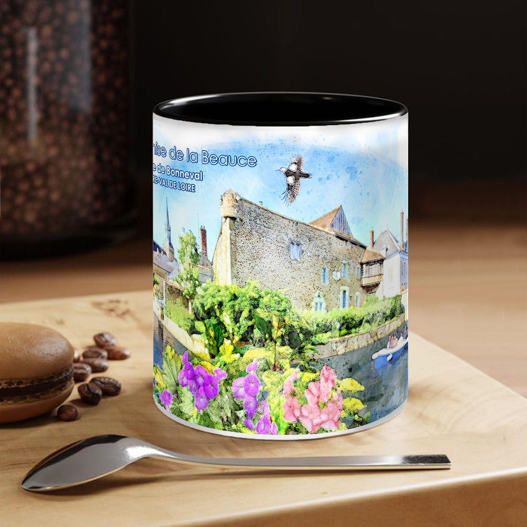 Mug - Bonneval > Petite Venise de la Beauce - Collection "France Tourisme"