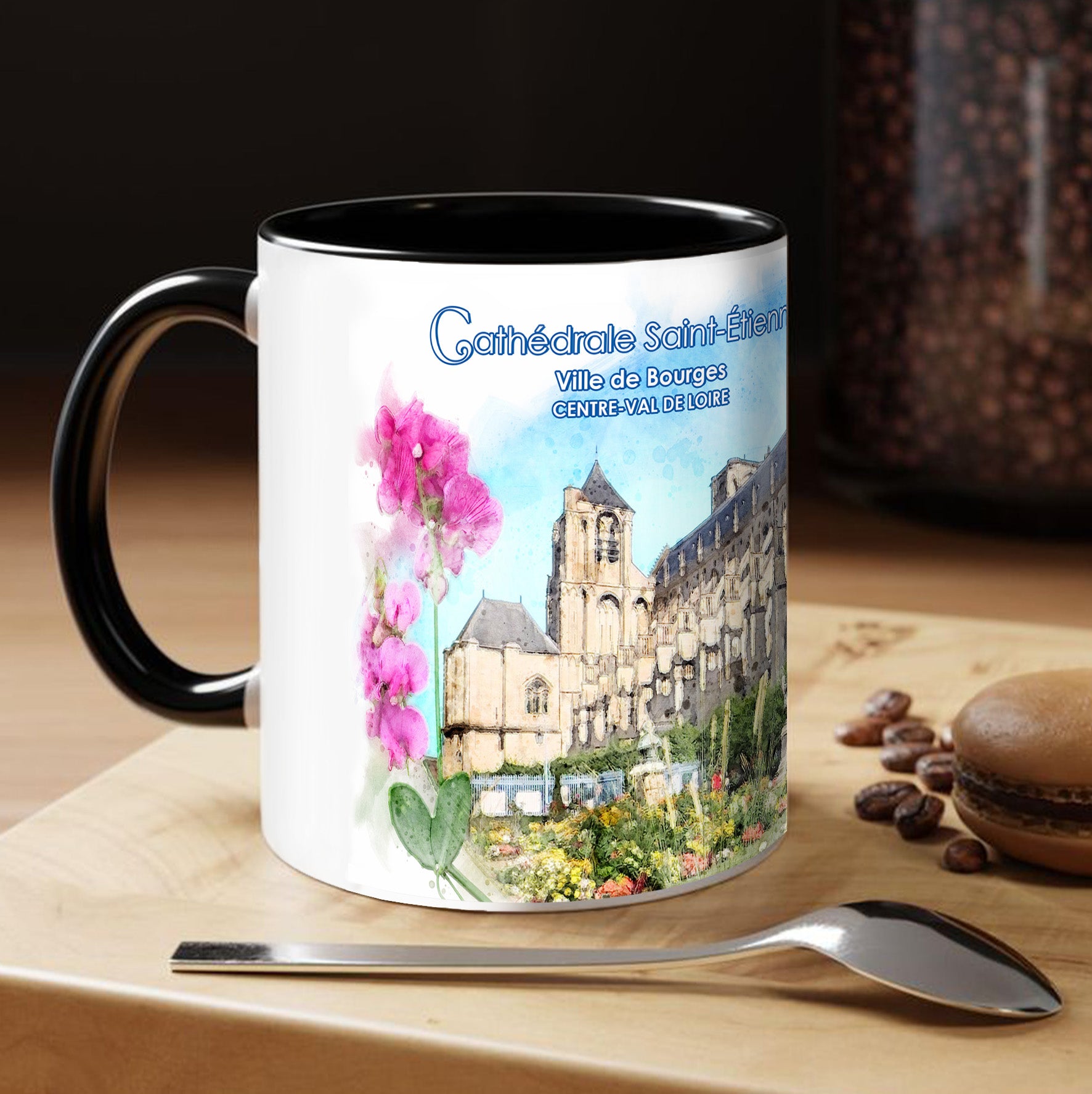 Mug - Bourges > Cathédrale Saint-Étienne - Collection "France Tourisme"