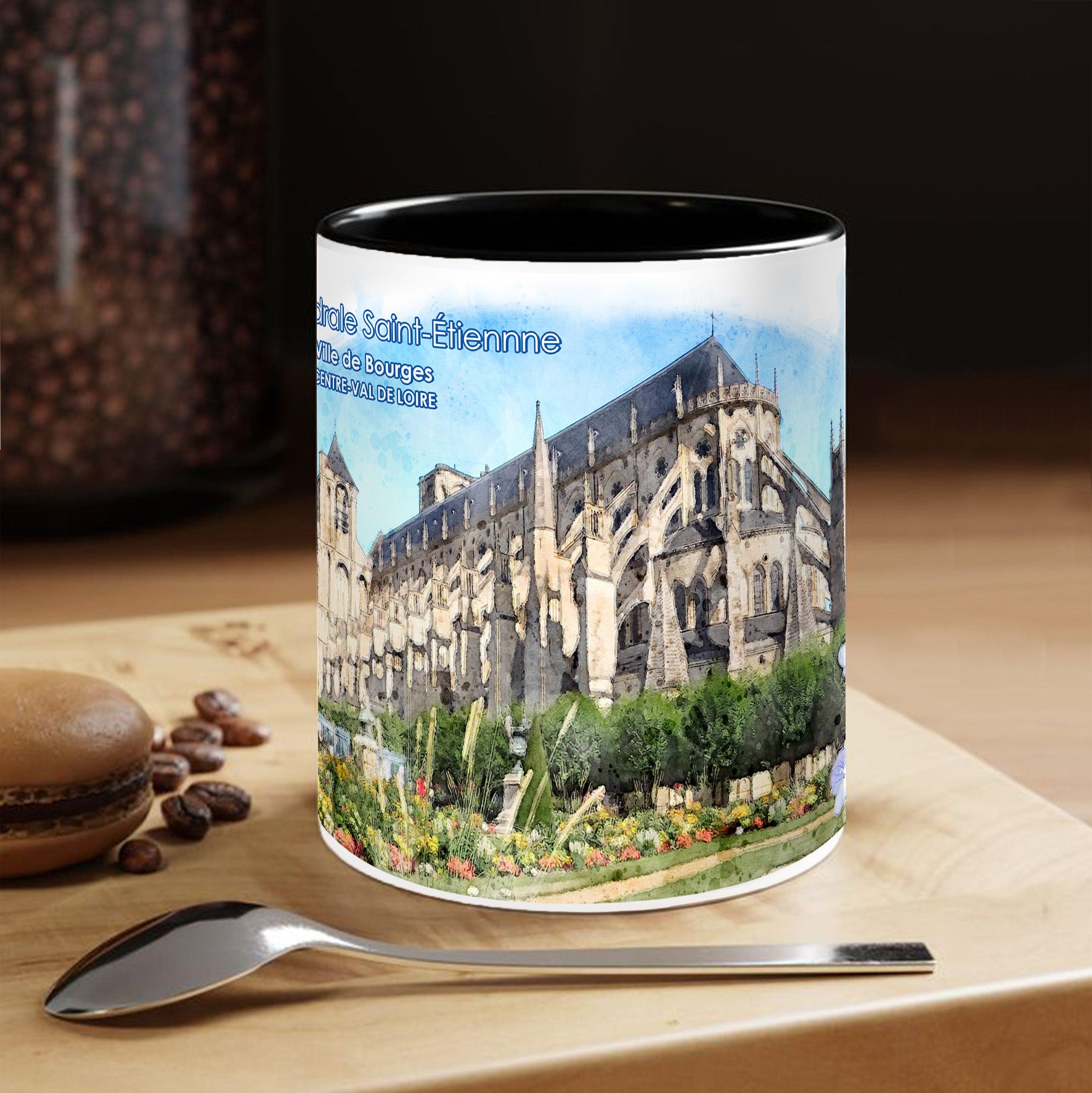 Mug - Bourges > Cathédrale Saint-Étienne - Collection "France Tourisme"