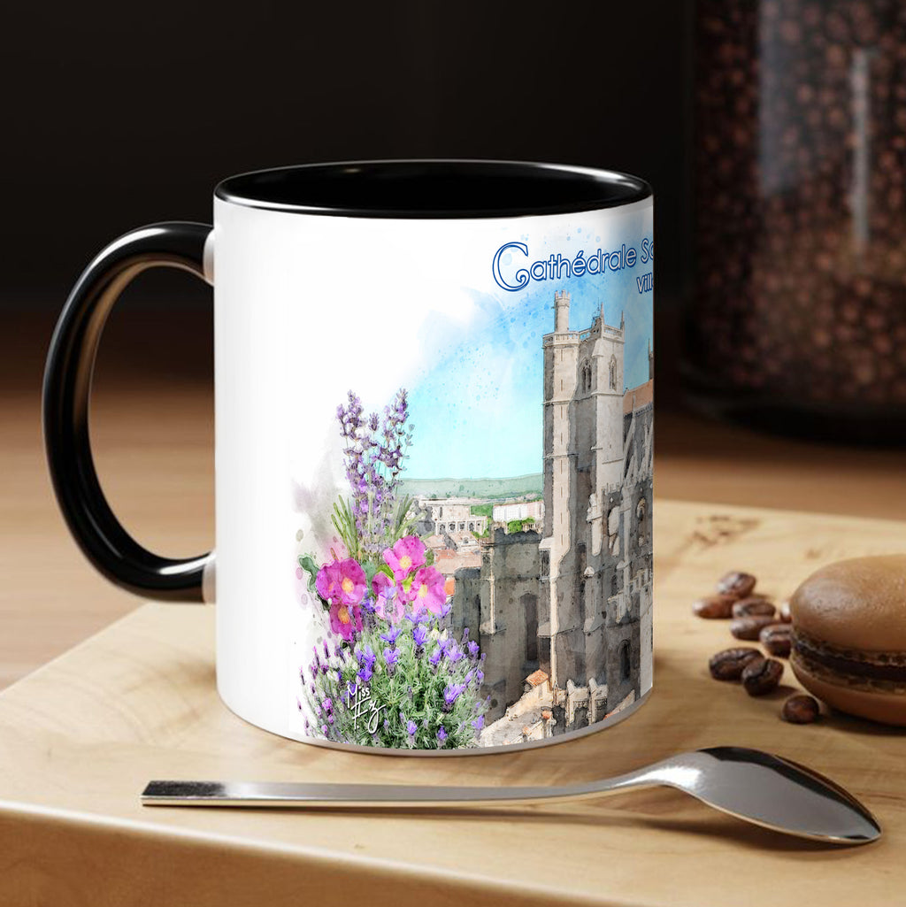 Mug - Narbonne > Cathédrale Saint-Just et Saint-Pasteur - Collection "France Tourisme"