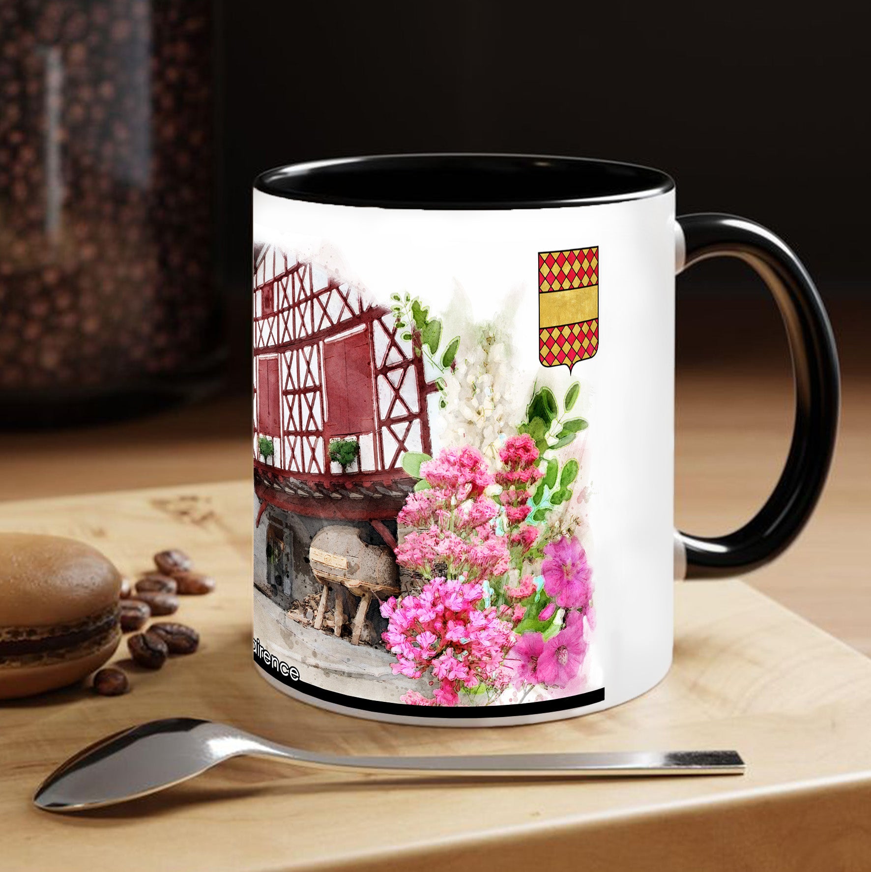 Mug - Village de La Bastide-Clairence - Collection "France Tourisme"