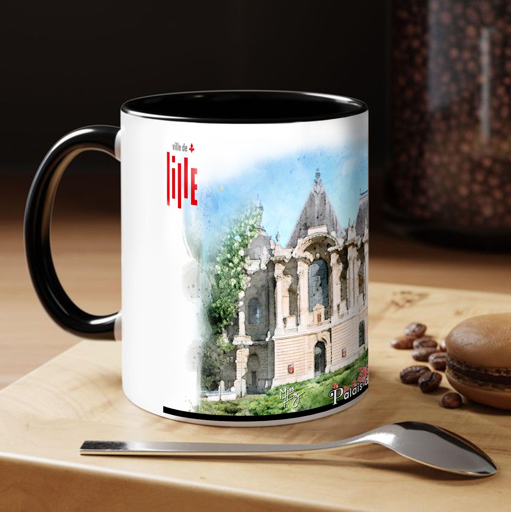 Mug - Lille > Palais des Beaux-Arts - Collection "France Tourisme"
