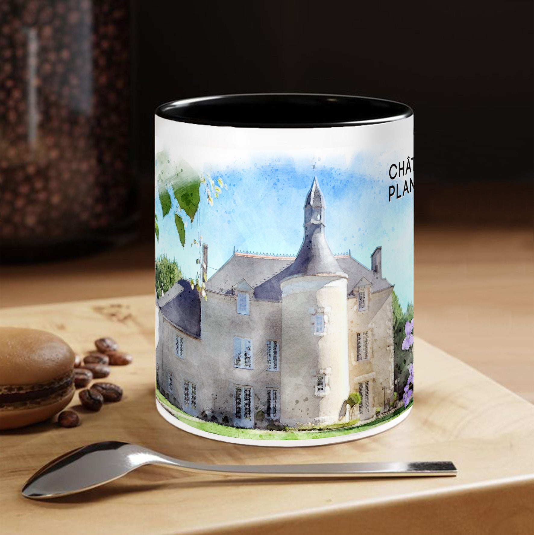 Mug - Mignerette > Château de la Planchette  - Collection "France Tourisme"