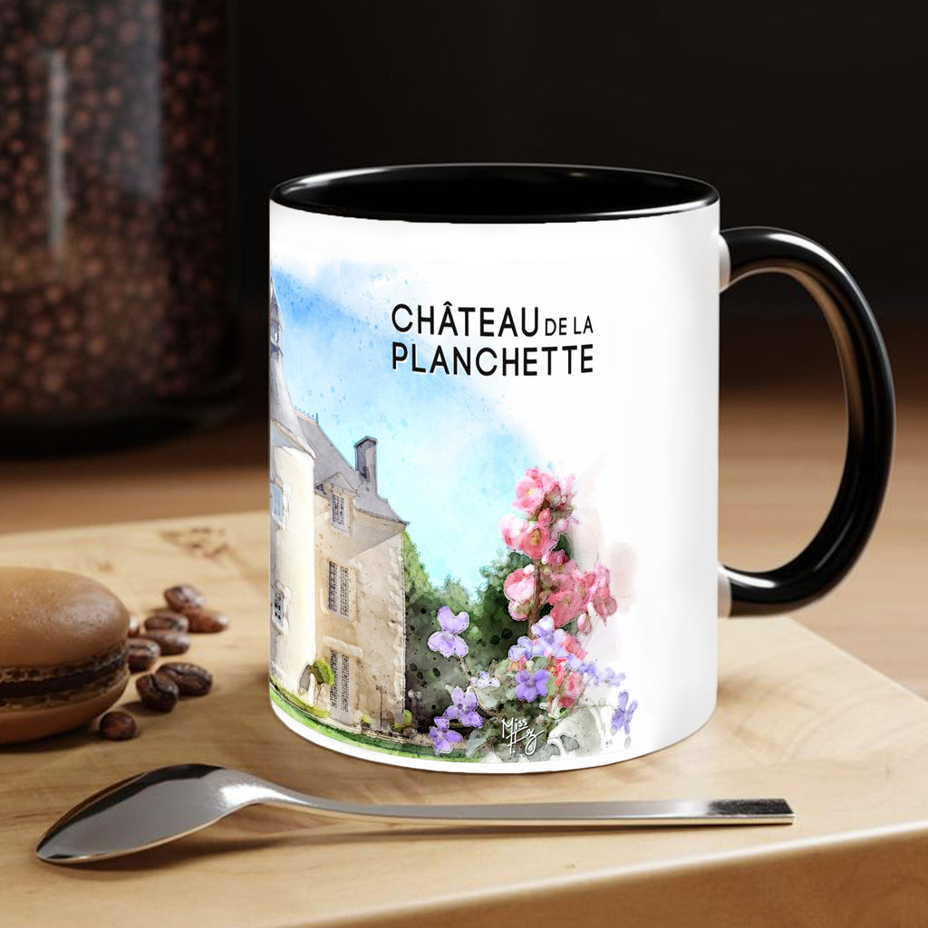 Mug - Mignerette > Château de la Planchette  - Collection "France Tourisme"