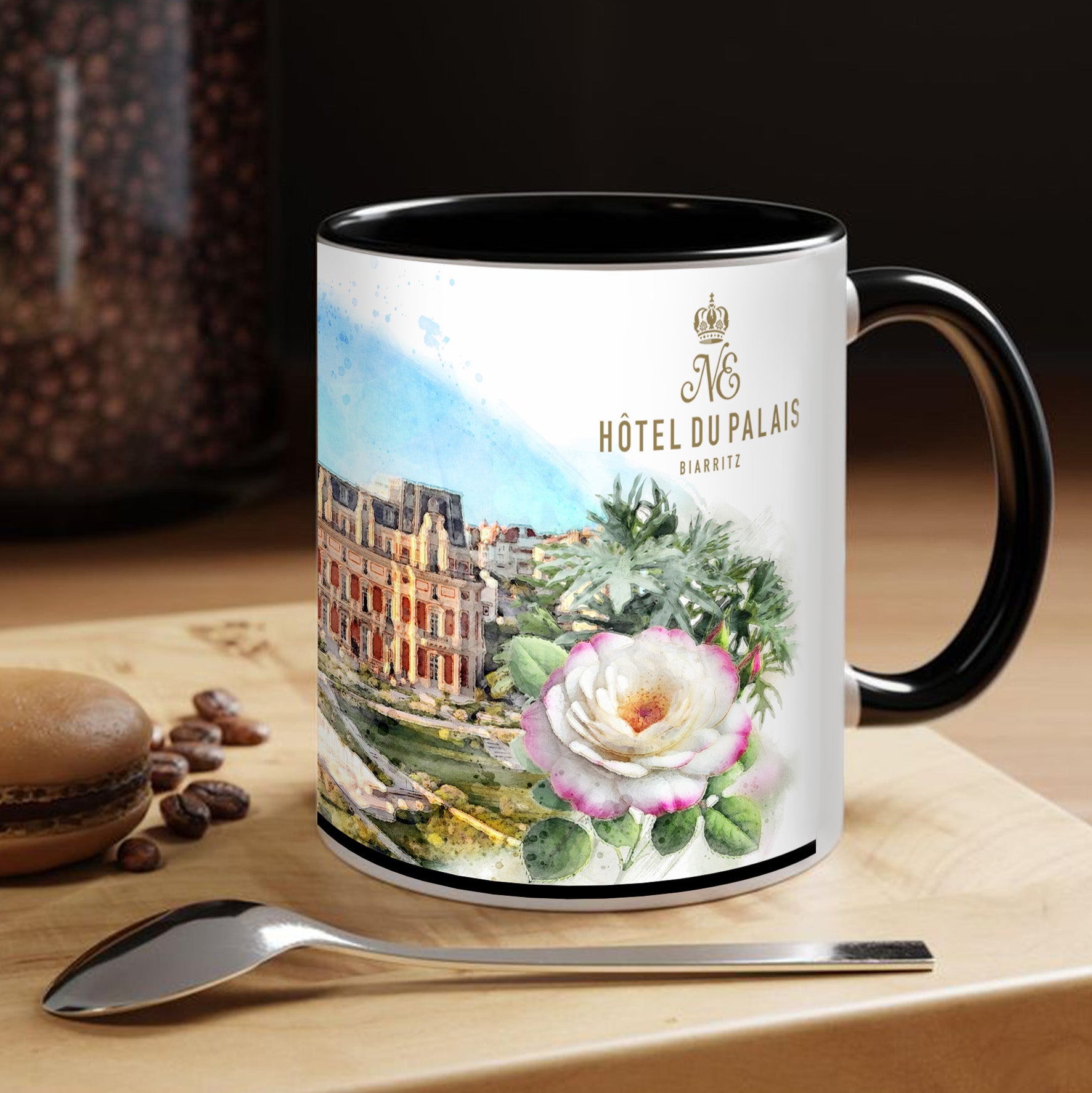 Mug - Biarritz > Hôtel du Palais - Collection "France Tourisme"