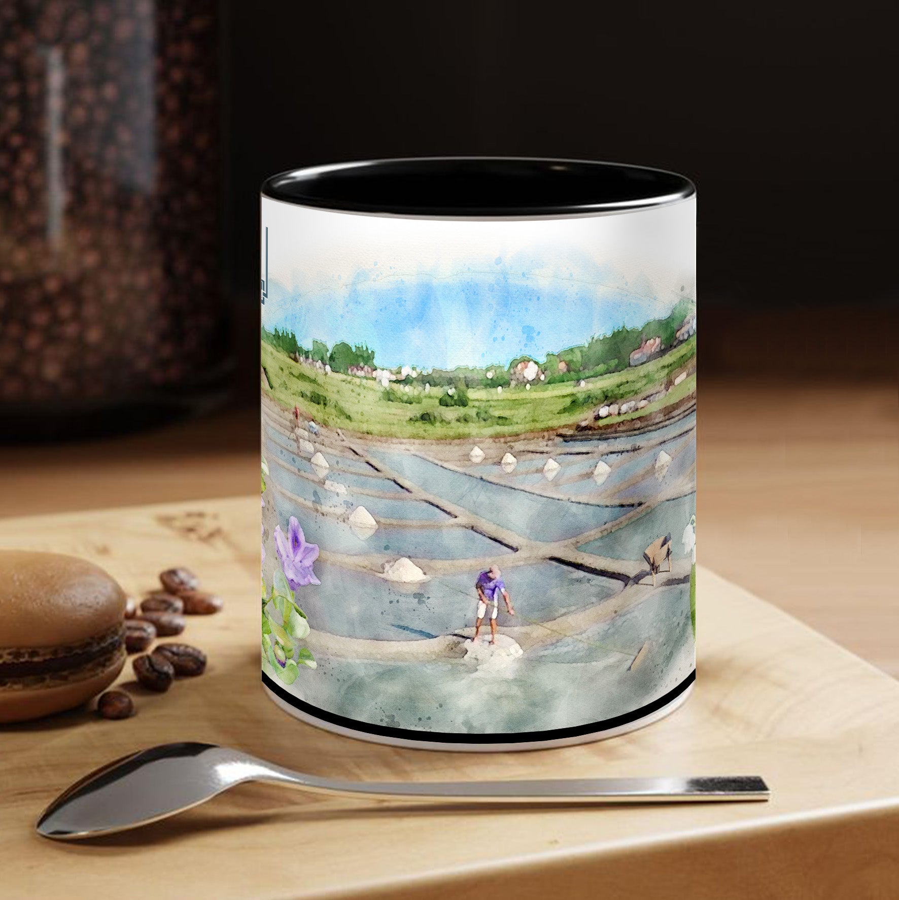 Mug - Challans > Marais salants - Collection "France Tourisme"