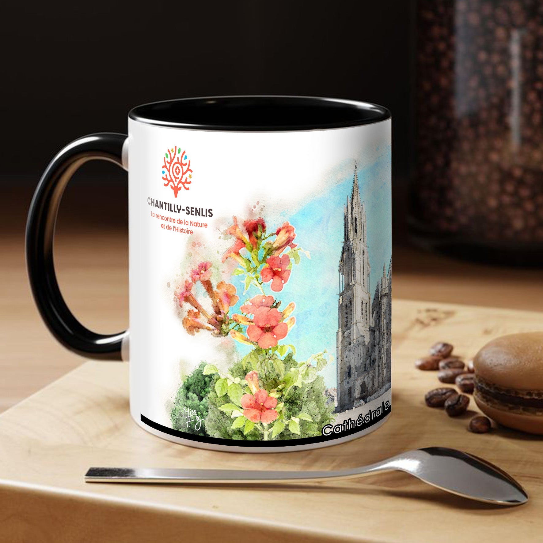 Mug - Senlis > Cathédrale Notre-Dame - Collection "France Tourisme"