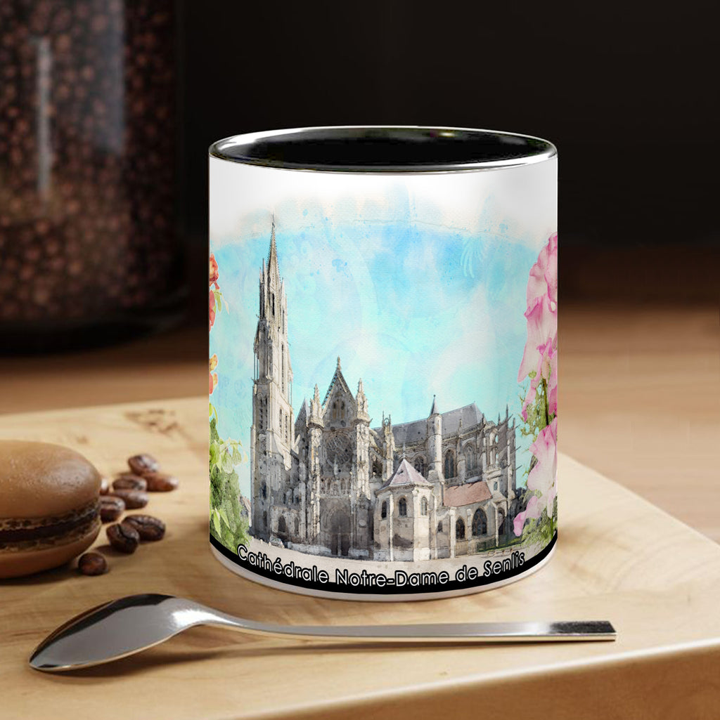 Mug - Senlis > Cathédrale Notre-Dame - Collection "France Tourisme"