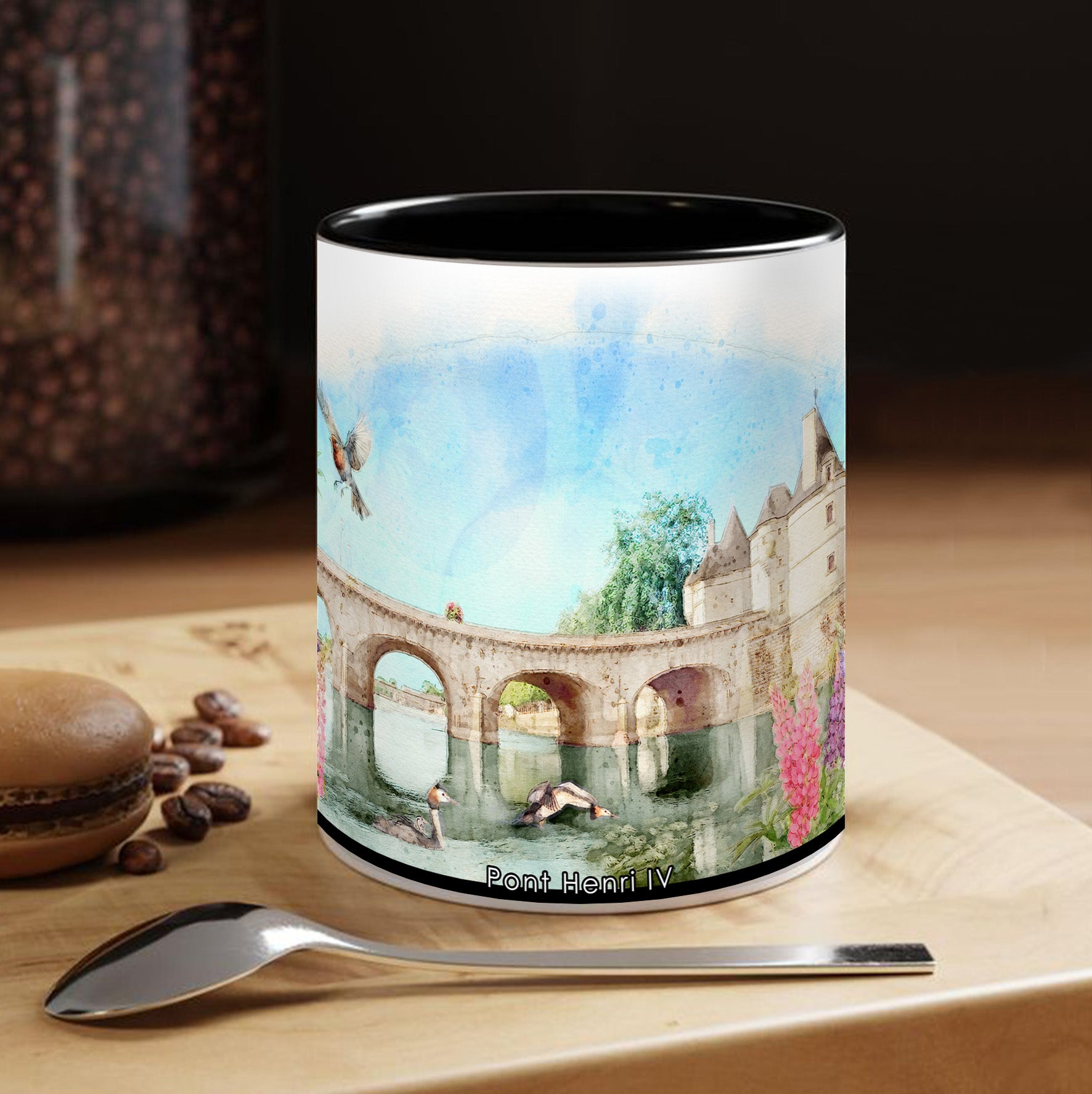 Mug - Châtellerault > Pont Henri IV - Collection "France Tourisme"