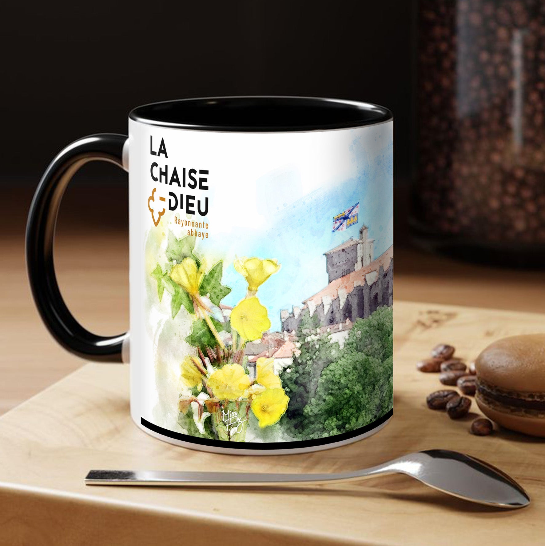 Mug - Abbaye de La Chaise-Dieu - Collection "France Tourisme"
