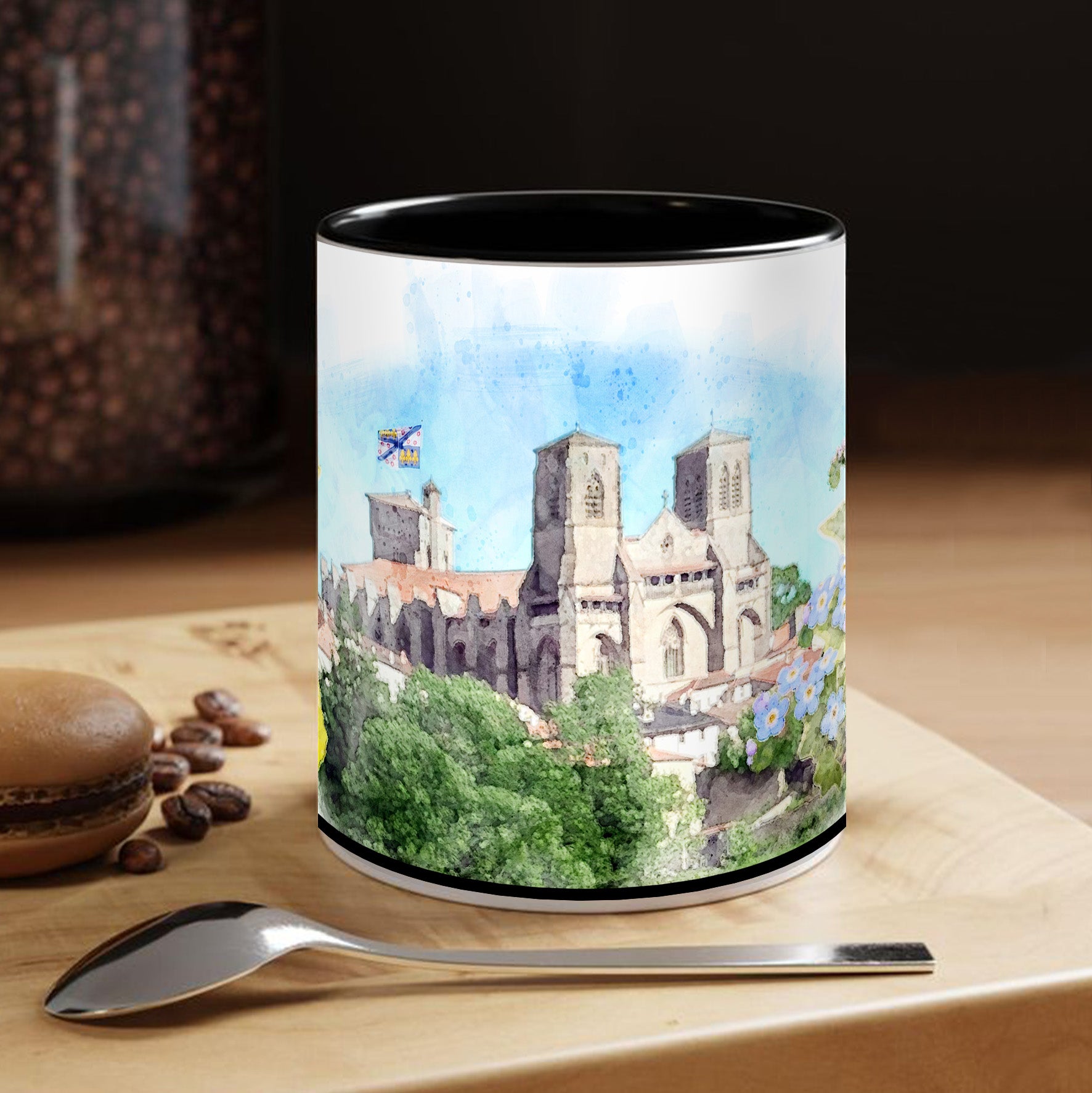 Mug - Abbaye de La Chaise-Dieu - Collection "France Tourisme"