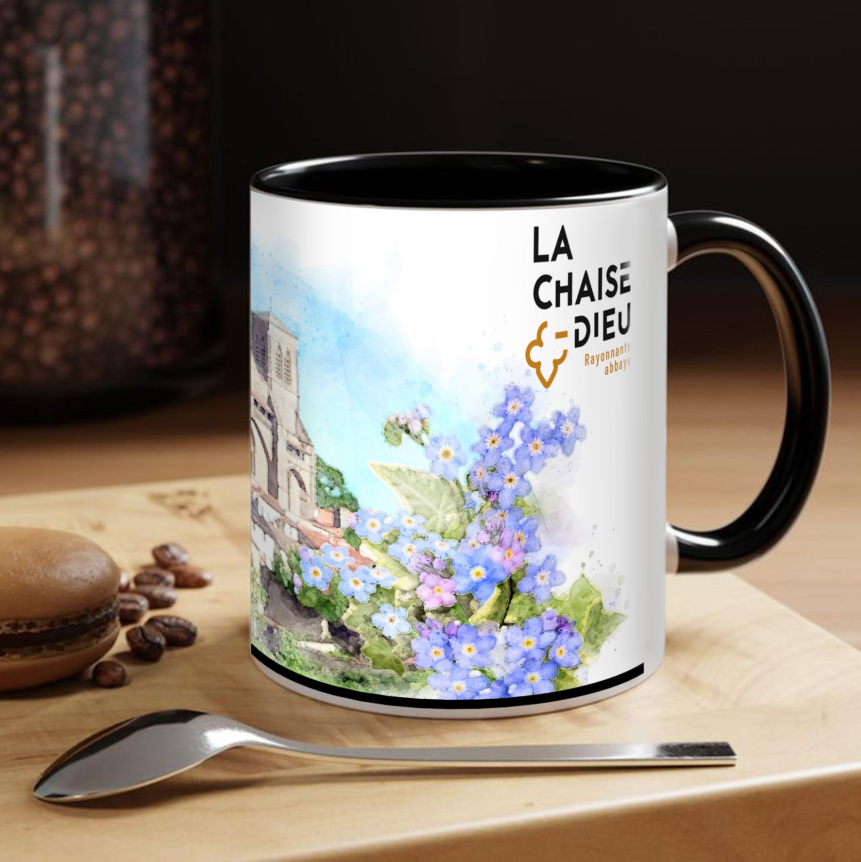 Mug - Abbaye de La Chaise-Dieu - Collection "France Tourisme"