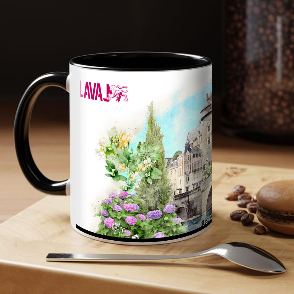 Mug - Château de Laval - Collection "France Tourisme"