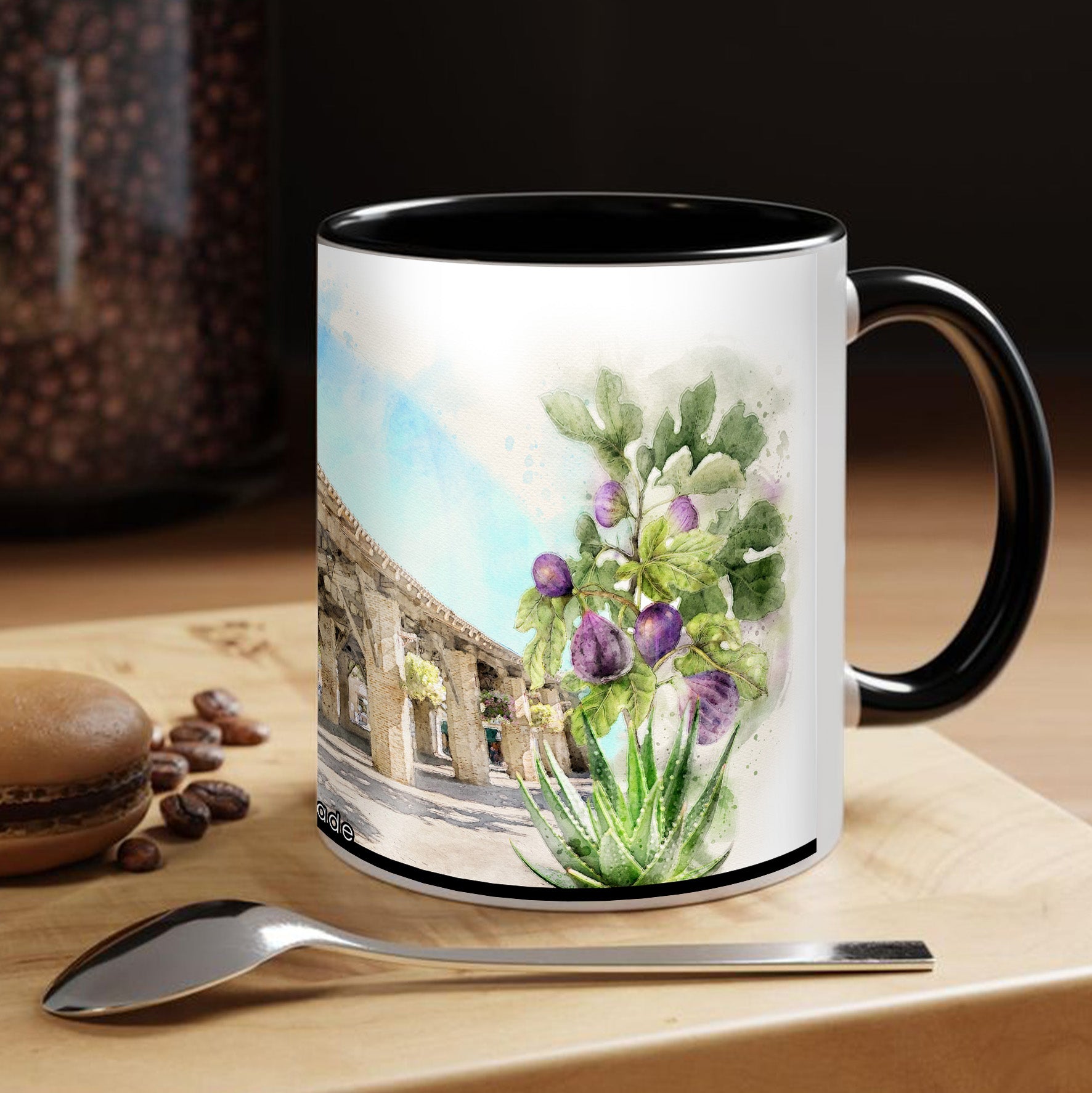 Mug - Grenade > La Halle Jean Moulin - Collection "France Tourisme"