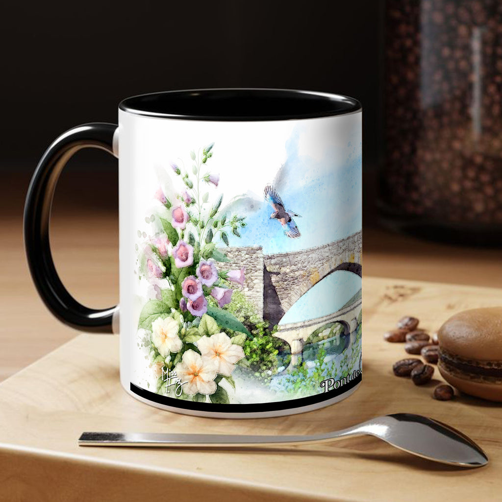 Mug - Brassac > Le Pont Vieux - Collection "France Tourisme"