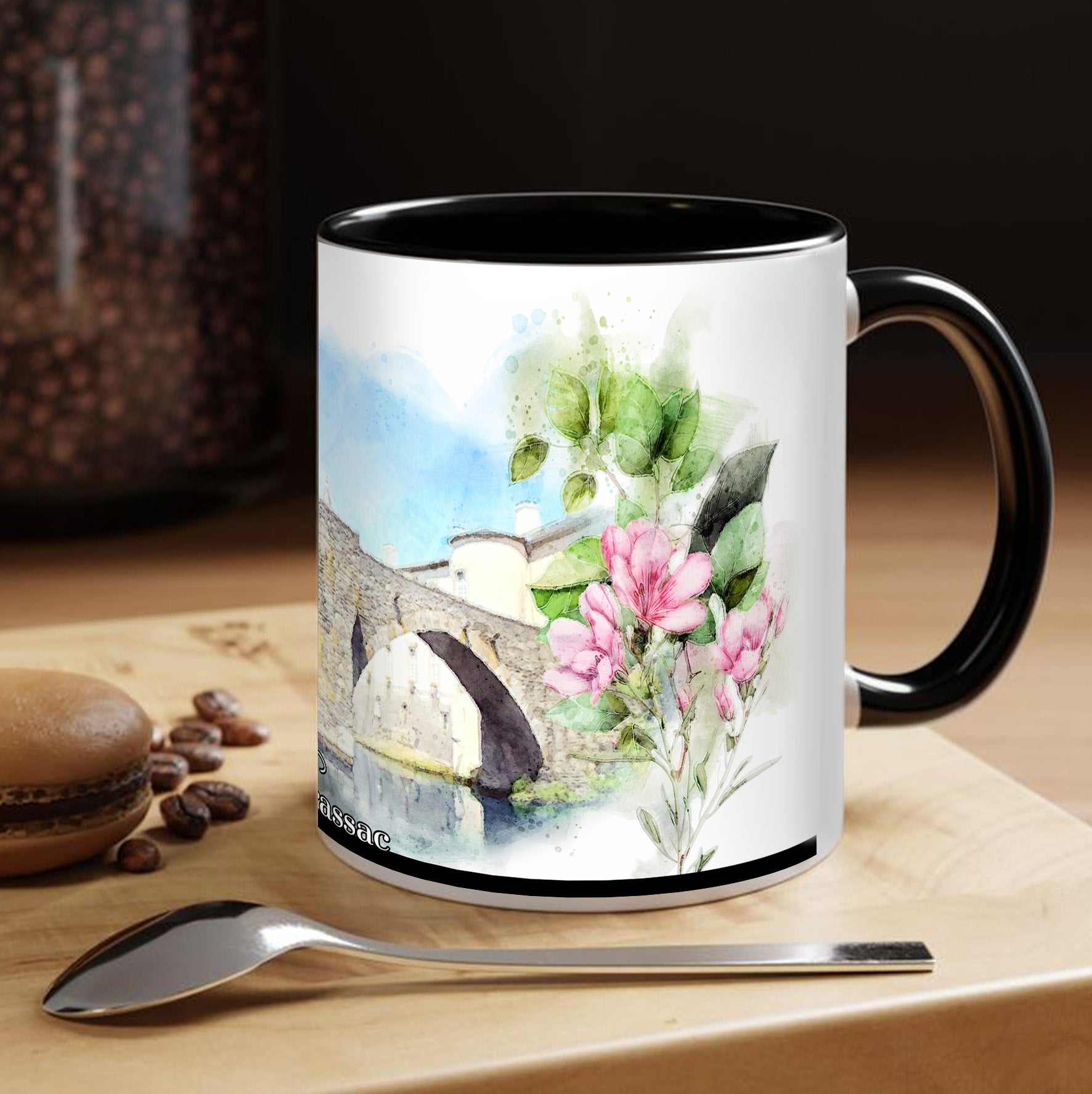 Mug - Brassac > Le Pont Vieux - Collection "France Tourisme"