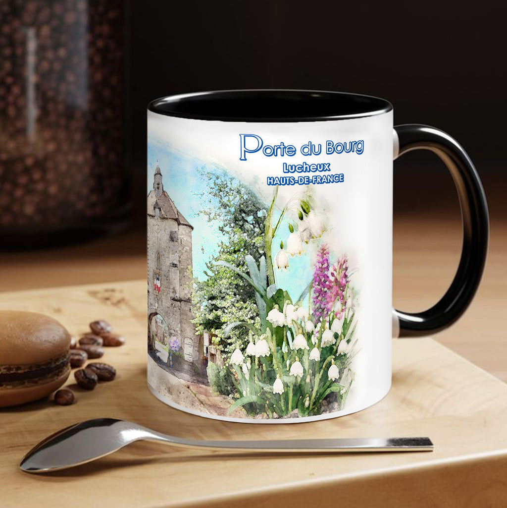 Mug - Lucheux > Beffroi - Collection "France Tourisme"