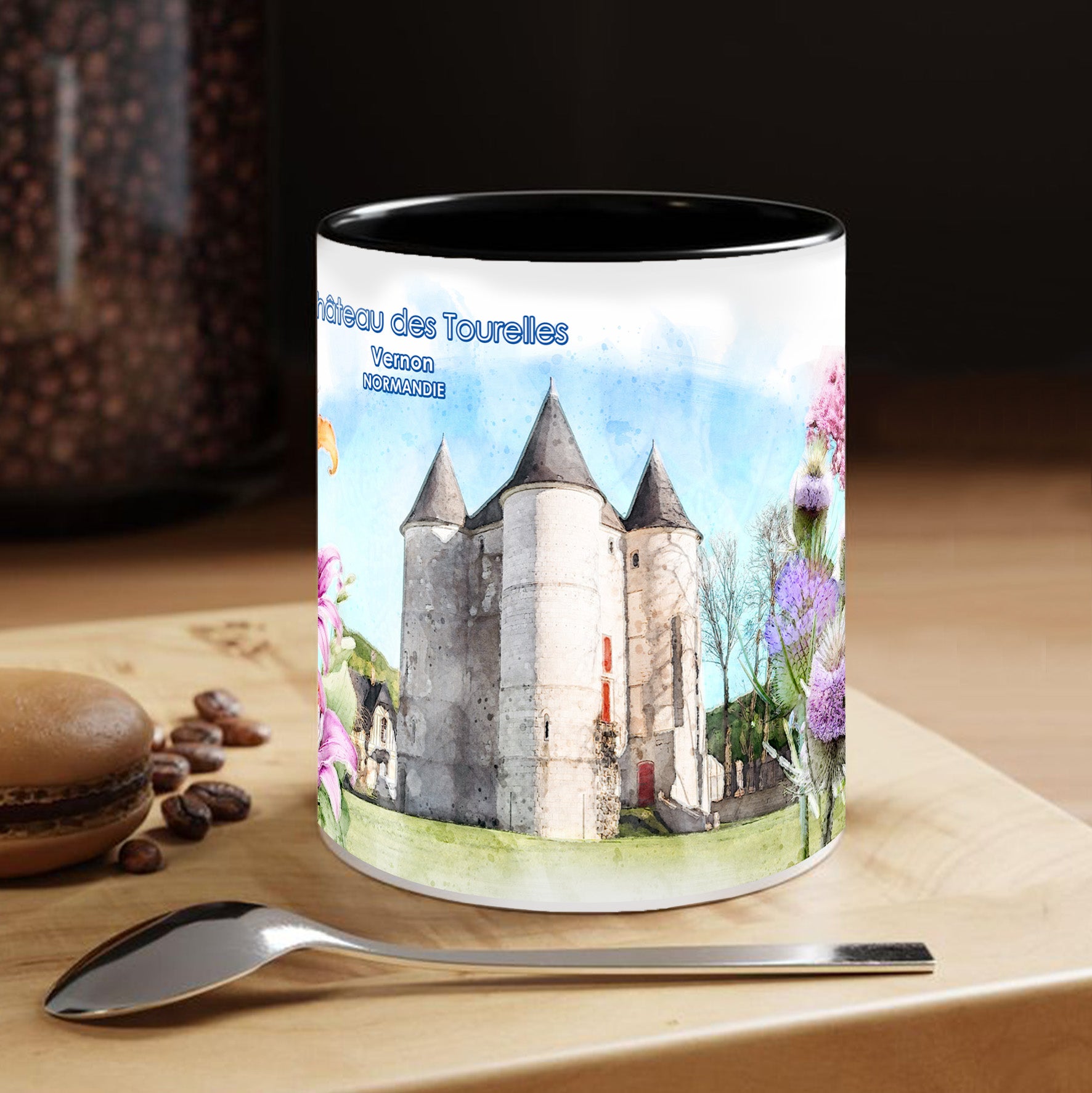 Mug - Vernon > Château des Tourelles - Collection "France Tourisme"