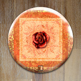 Badge "Mignonne, allons voir..." - Collection "Cabinet de curiosités" (Copie)
