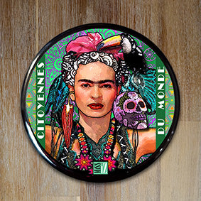 Badge "Mexique" - Collection "Citoyennes du Monde"