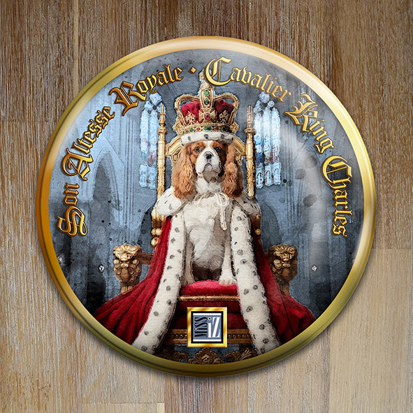 Badge "Cavalier King Charles" - Collection "Son Altesse Royale"