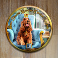 Badge Chien - "Cocker anglais" - Collection "Son Altesse Royale"