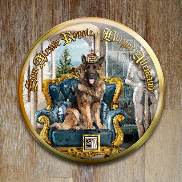 Badge "Berger allemand" - Collection "Son Altesse Royale"