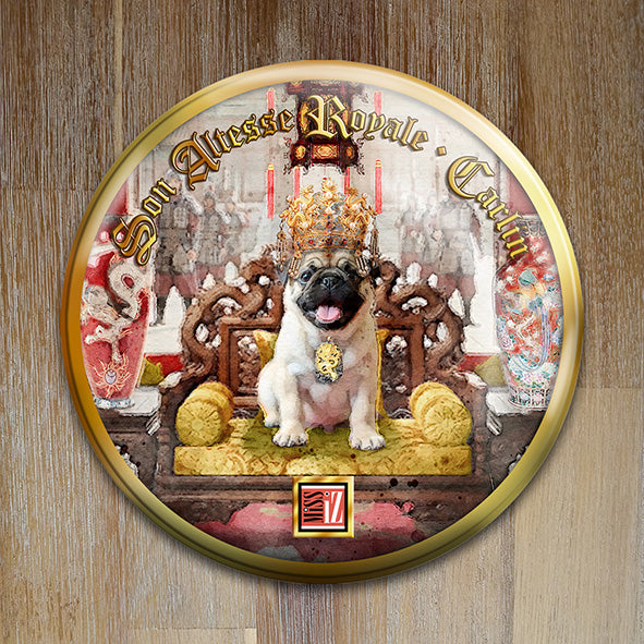 Badge "Carlin" - Collection "Son Altesse Royale"