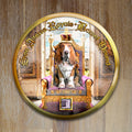 Badge Chien - "Basset Hound" - Collection "Son Altesse Royale"