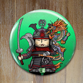 Badge "Tatsu" (Dragon) - Collection "World Charming Dolls"