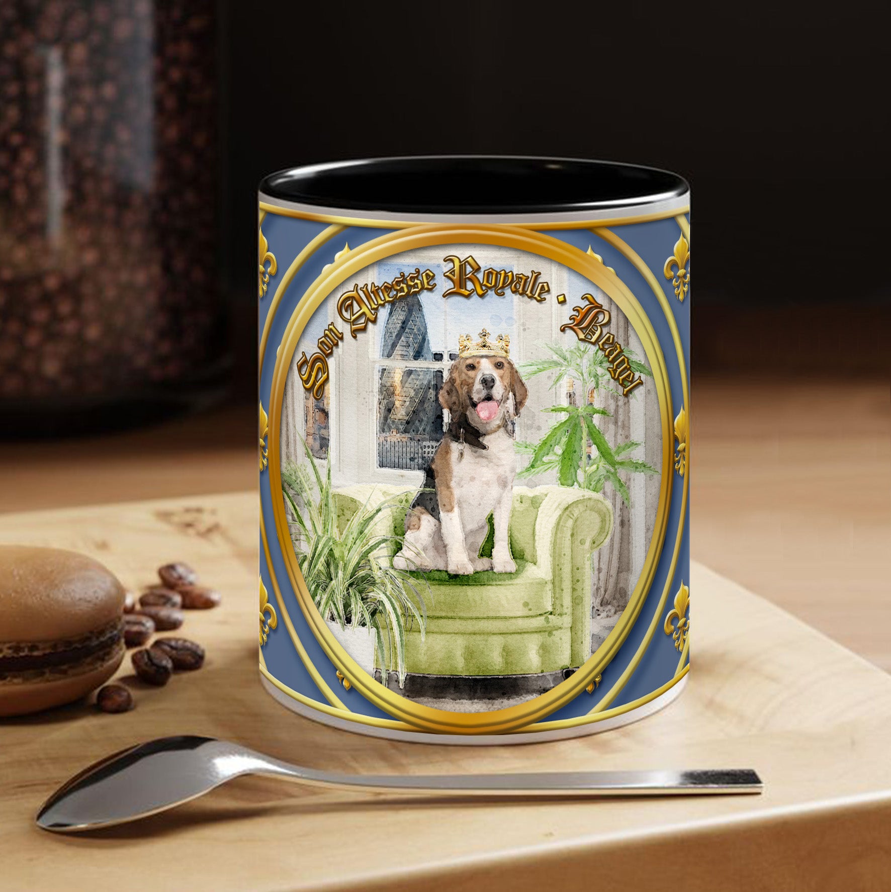 Mug "Beagle" - Collection "Son Altesse Royale"