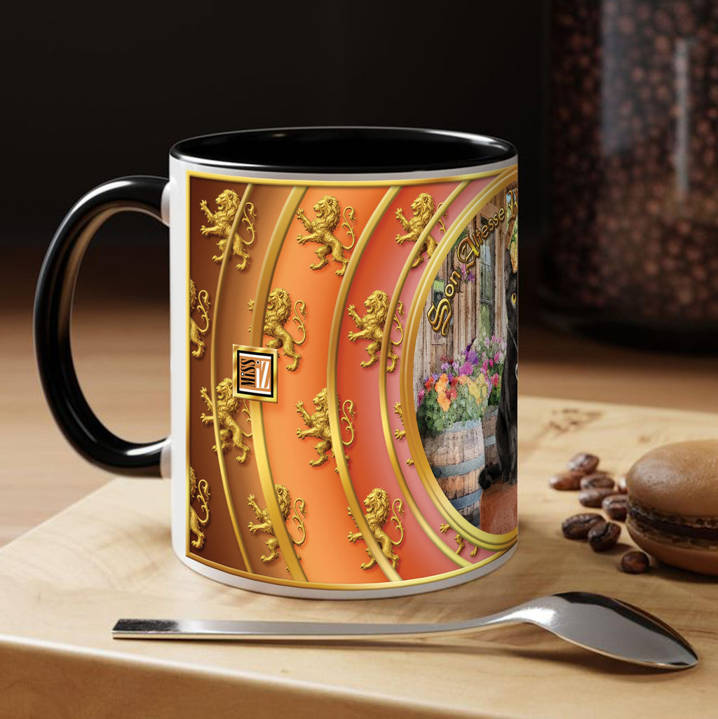 Mug Chat - "Bombay" - Collection "Son Altesse Royale"