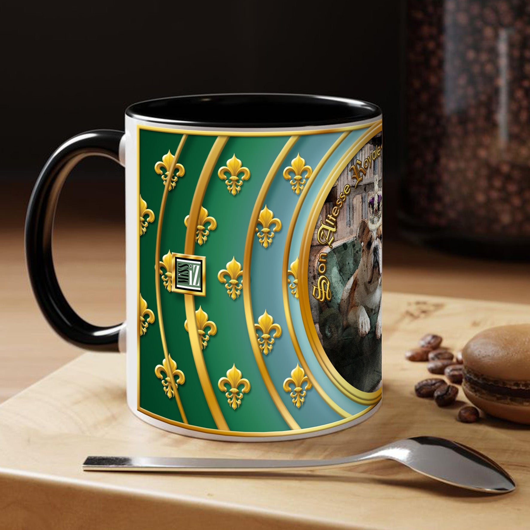 Mug Chien - "Bouledogue anglais" - Collection "Son Altesse Royale"