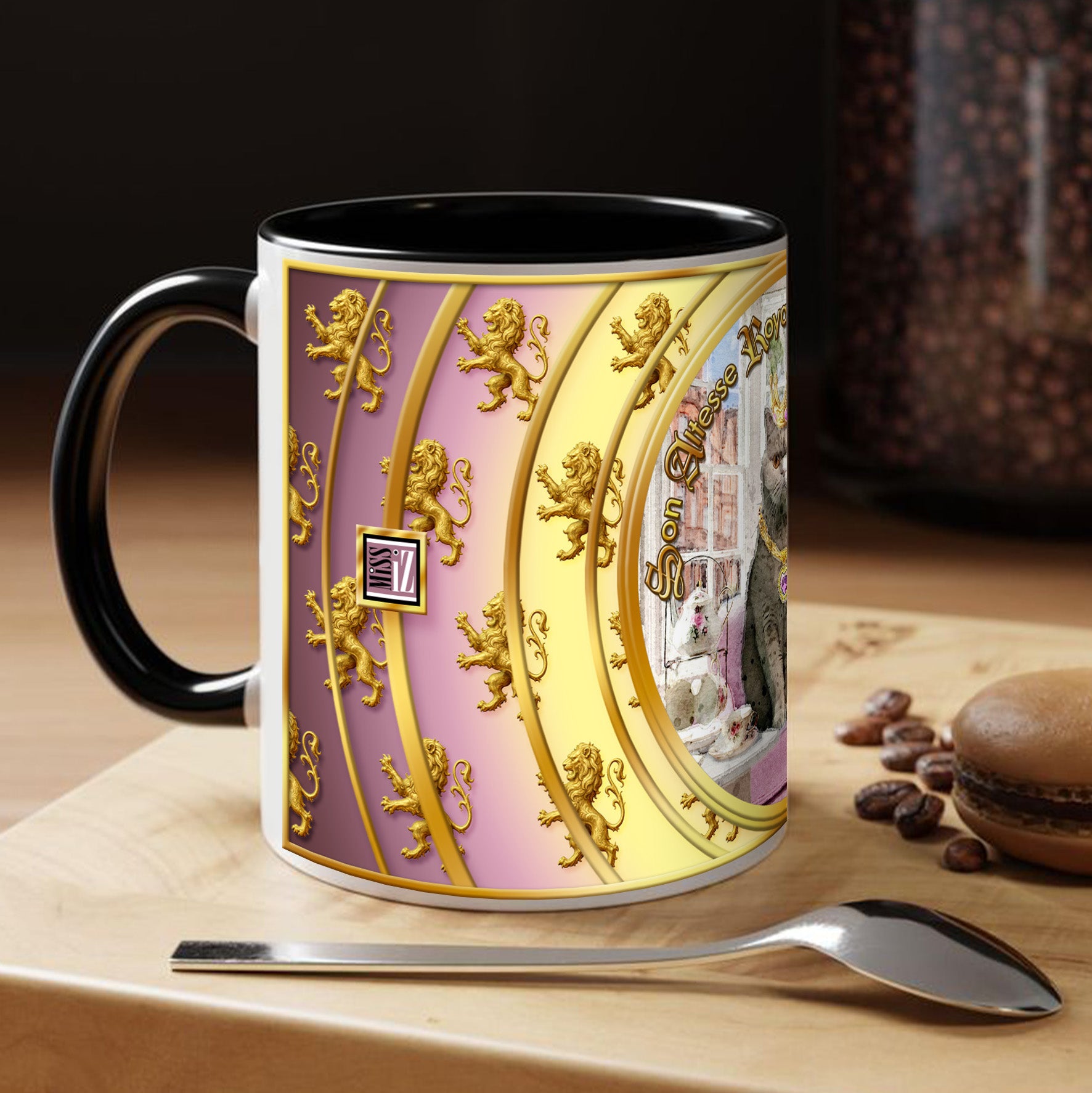 Mug Chat - "British Shorthair" - Collection "Son Altesse Royale"