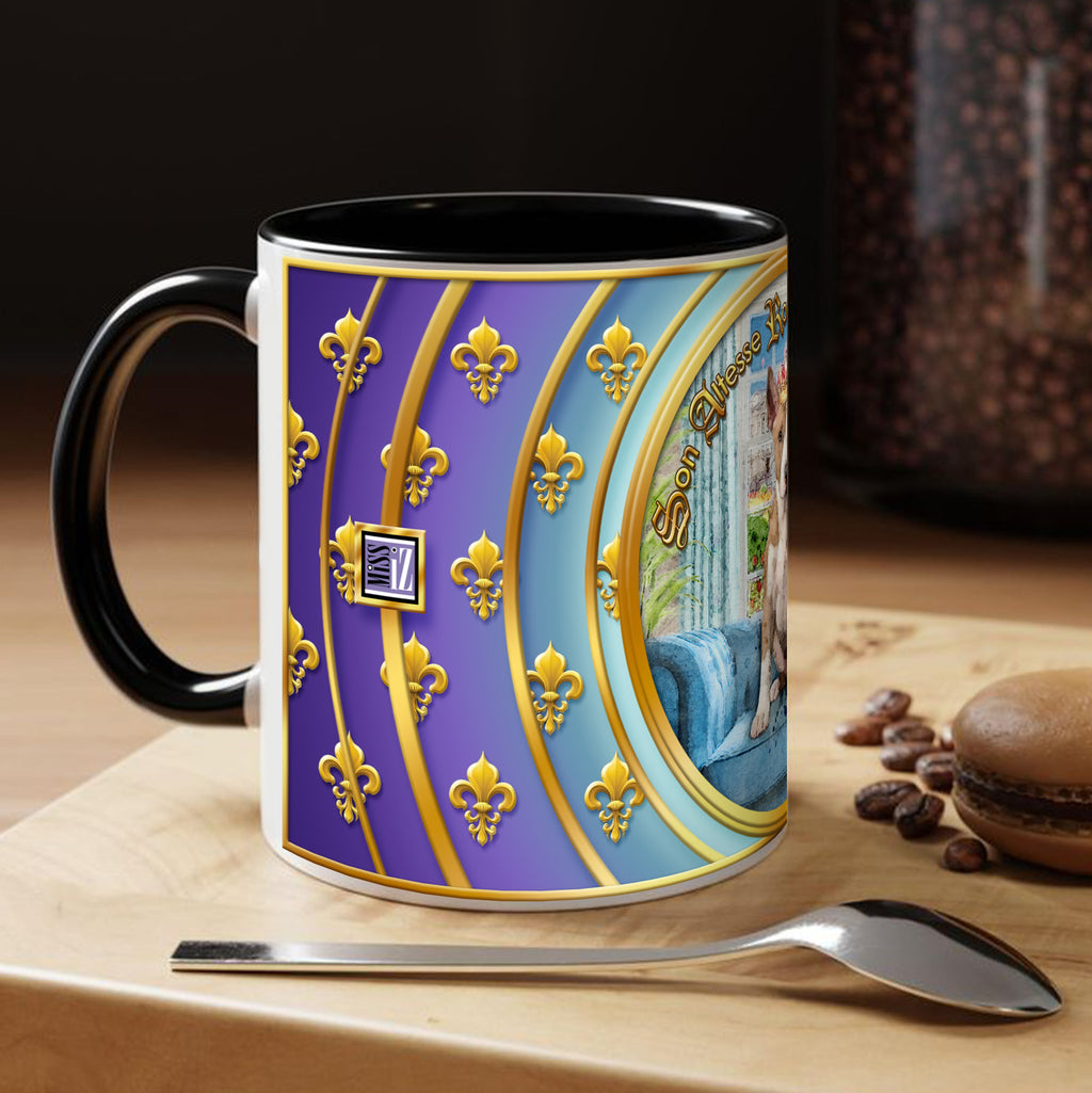 Mug Chien - "Bull terrier" - Collection "Son Altesse Royale"