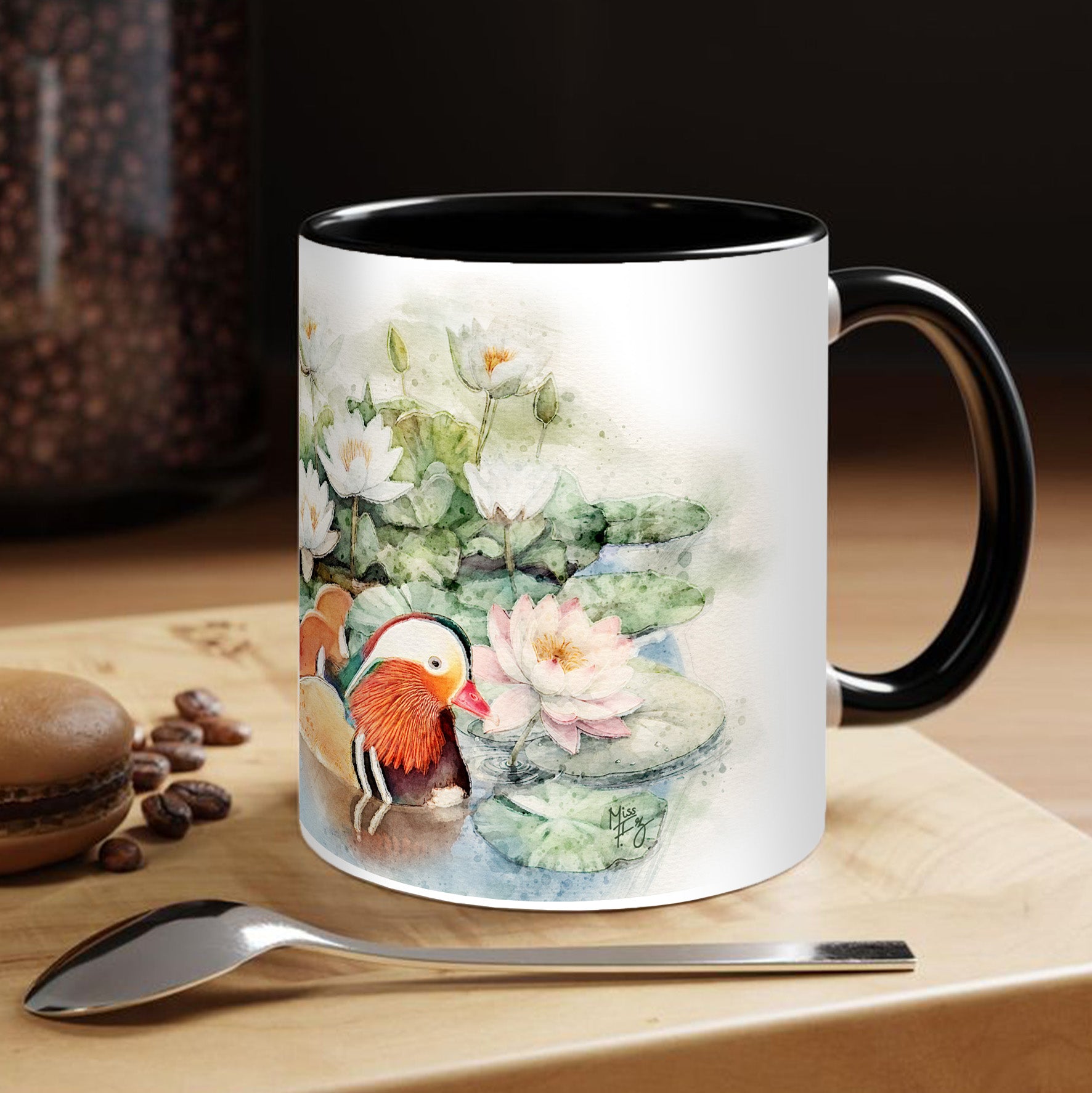 Mug OISEAUX - Canards mandarins - L’Esprit d’Harmonie