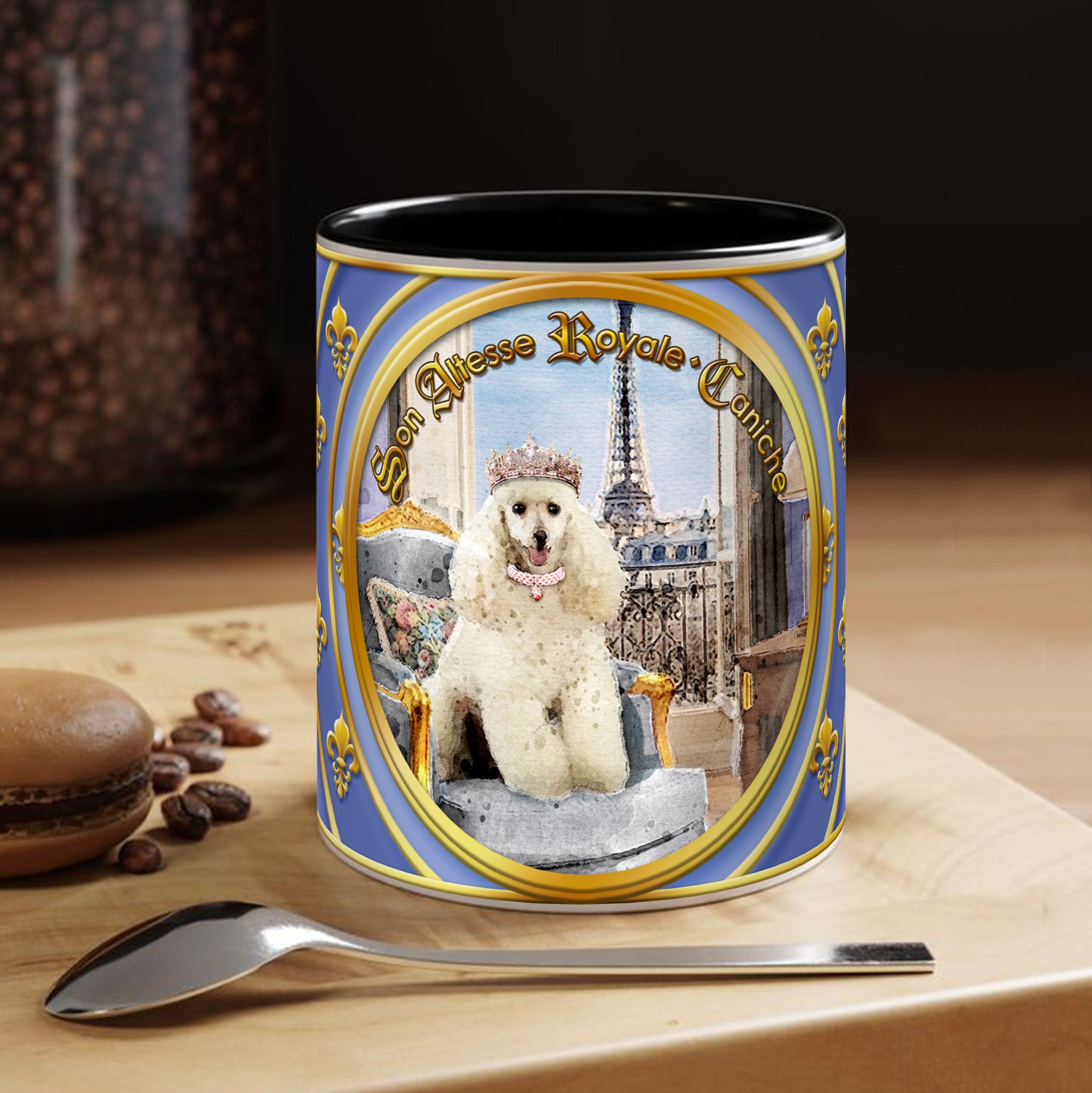 Mug Chien - "Caniche" - Collection "Son Altesse Royale"
