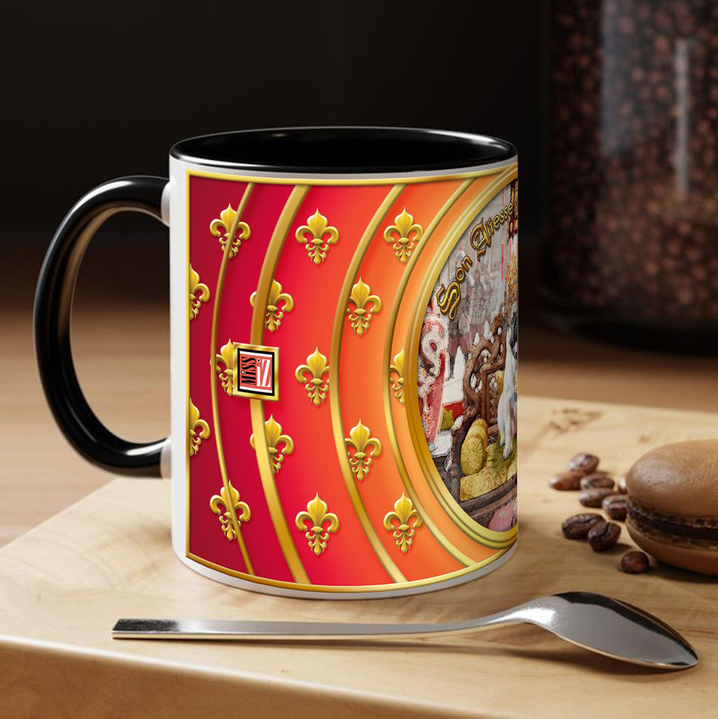 Mug Chien - "Carlin" - Collection "Son Altesse Royale"