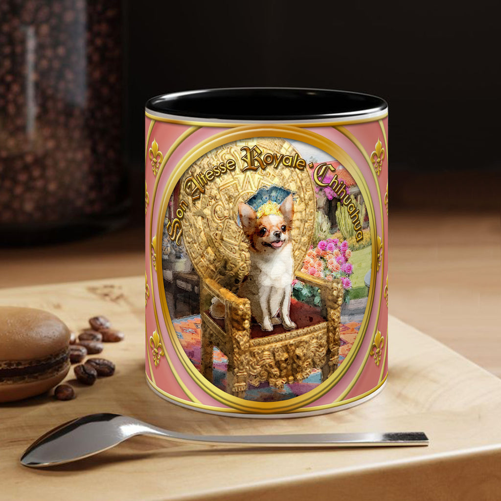 Mug Chien - "Chihuahua" - Collection "Son Altesse Royale"