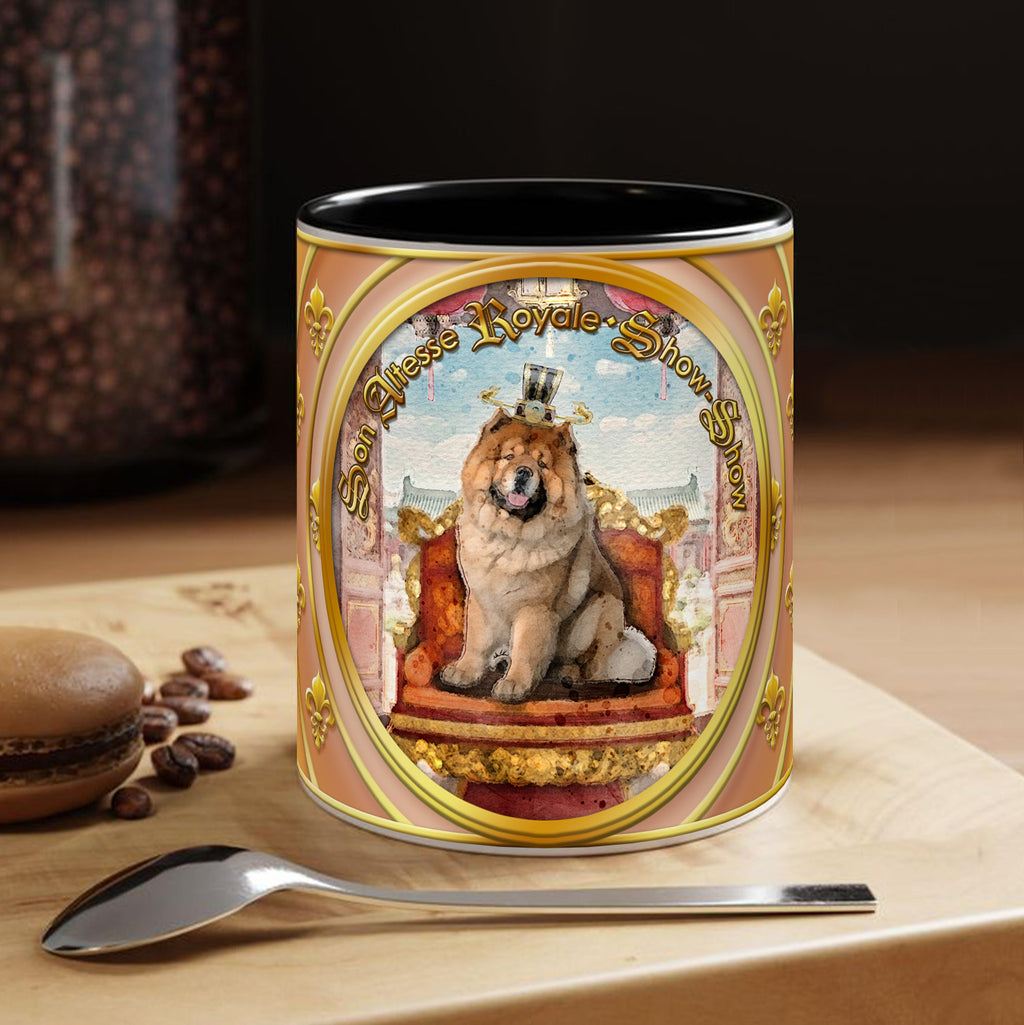 Mug Chien - "Chow-Chow" - Collection "Son Altesse Royale"