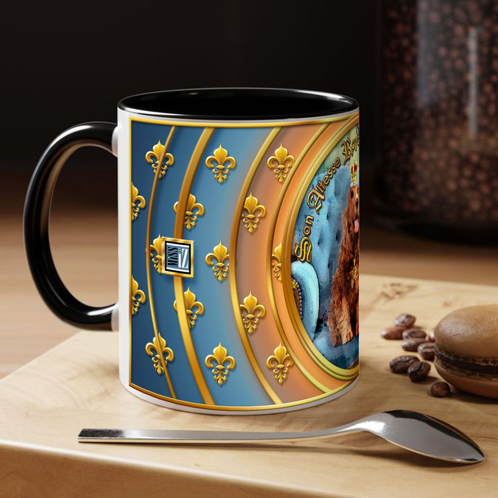 Mug Chien - "Cocker anglais" - Collection "Son Altesse Royale"