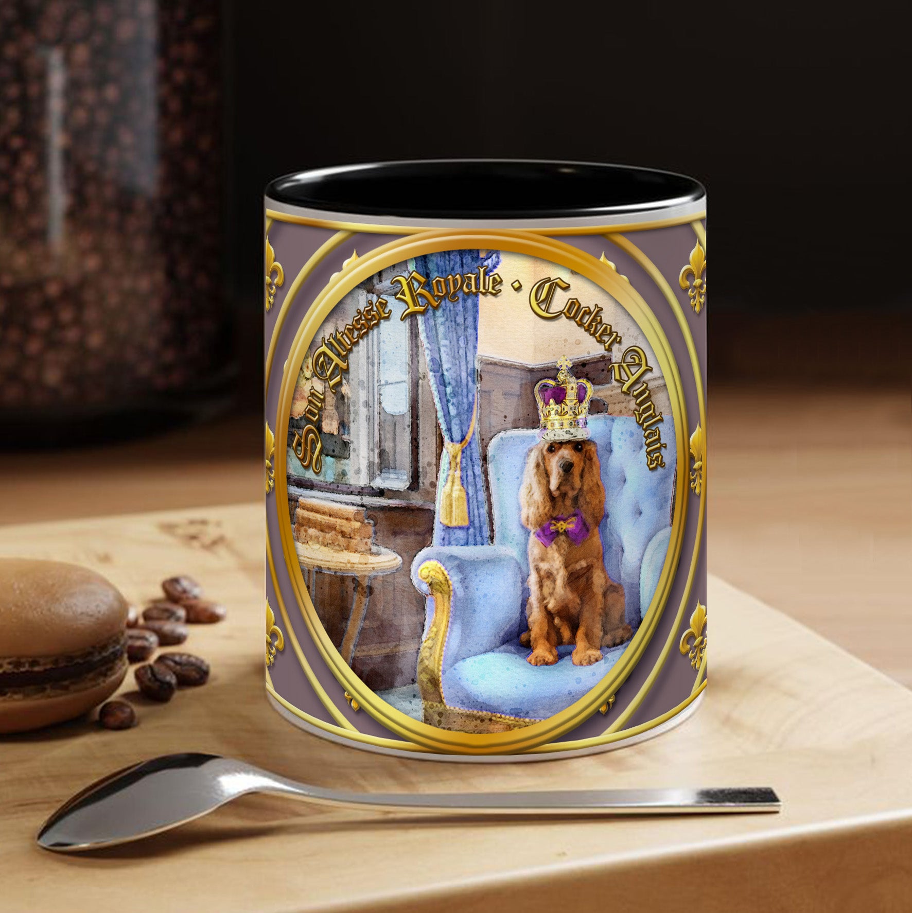 Mug "Cocker anglais" - Collection "Son Altesse Royale"