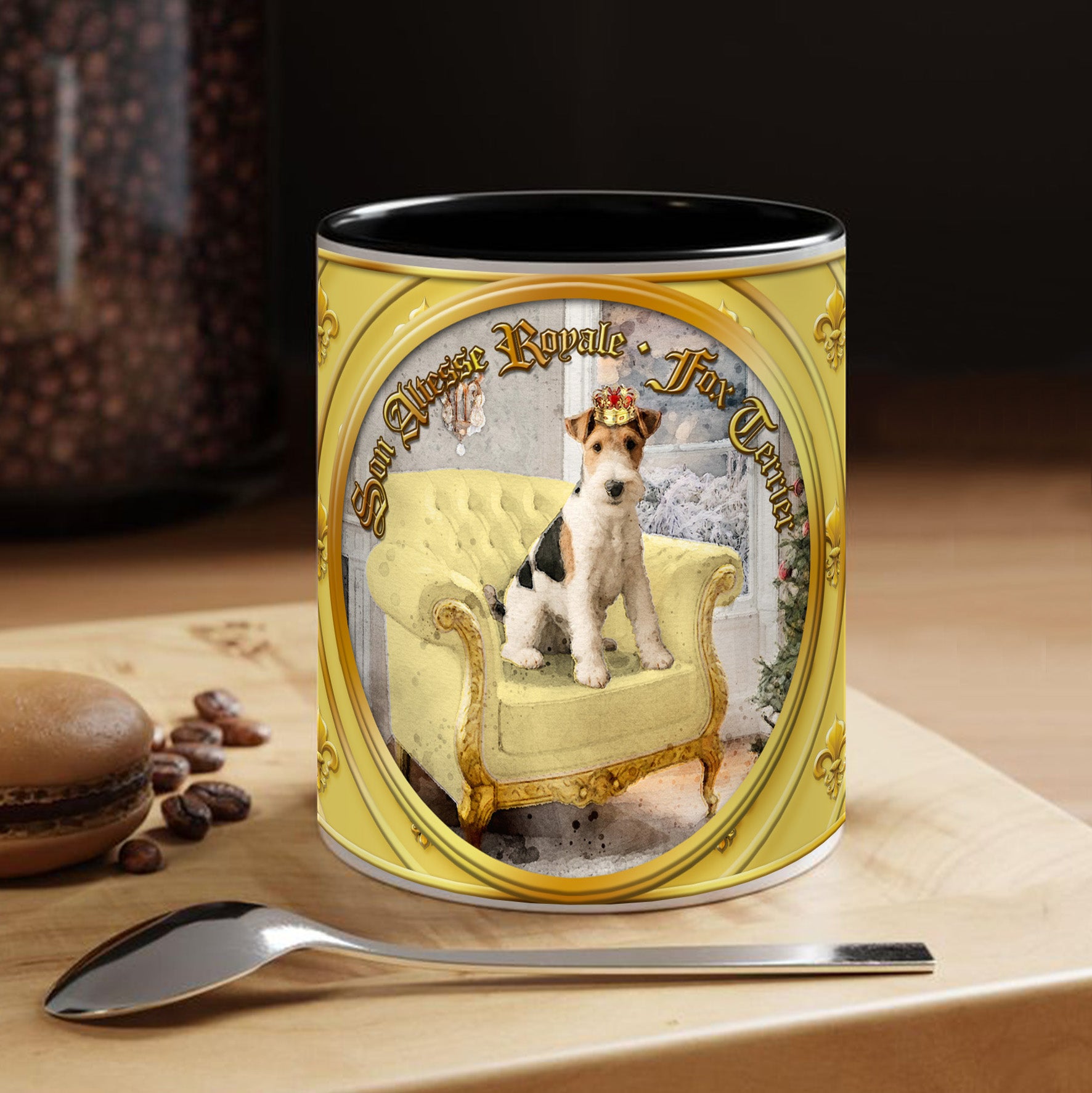 Mug "Fox terrier " - Collection "Son Altesse Royale"